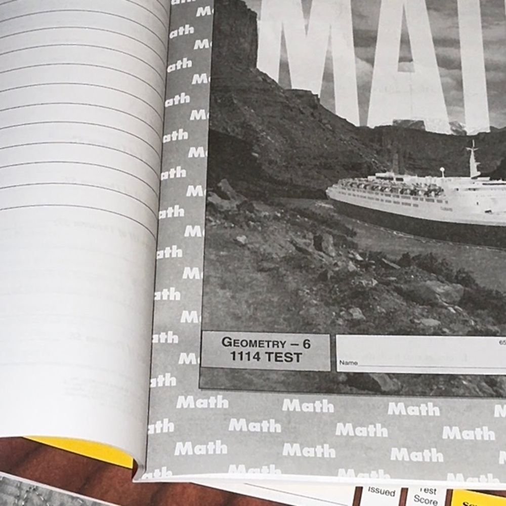 Accelerated Christian Education Geometry Books. - Picture 5 of 9